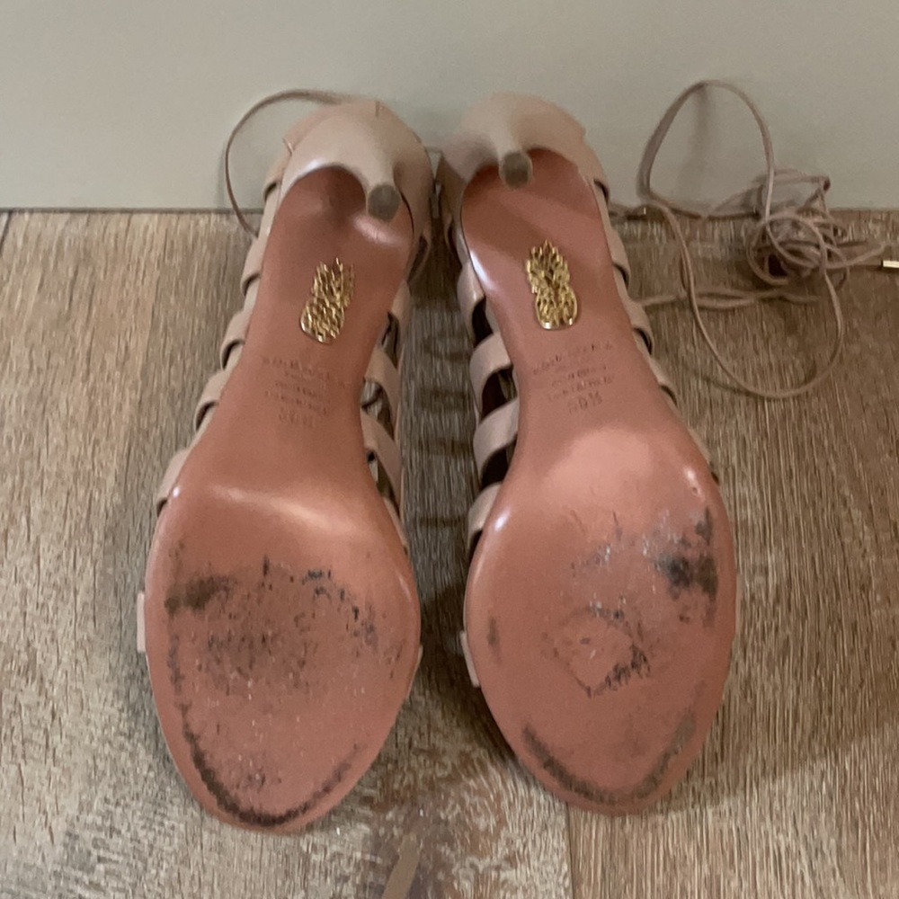 ✨Authentic Aquazzura Amazon Lace Up Heels - Picture 9 of 10